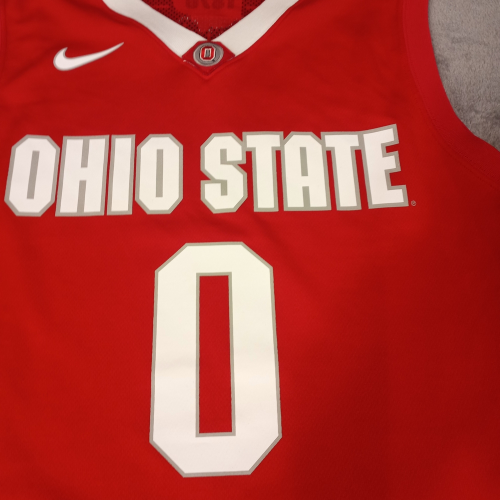 Nike Men's Ohio State Scarlet Basketball Jersey Size Medium - Picture 16 of 16